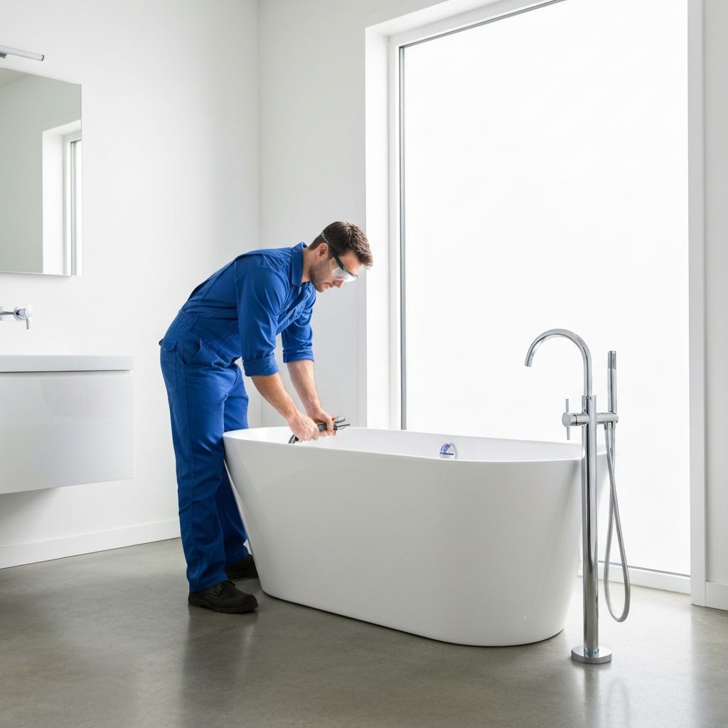 Bathroom Fixture Install